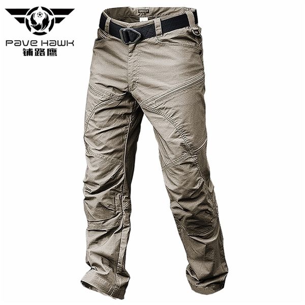 PAVEHAWK Summer Cargo Pants Uomo Khaki Black Camouflage Army Tattico Militare Lavoro Pantaloni casual Jogger Pantaloni sportivi Streetwear 220719