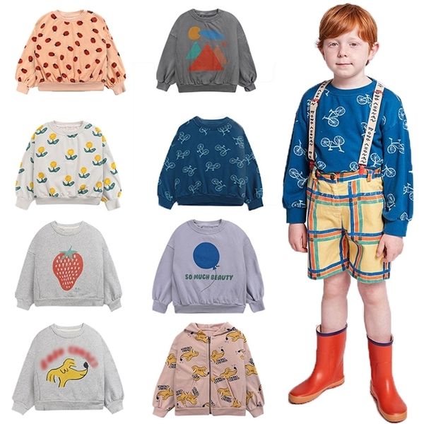 Hoodies Sweatshirts Baby Jungen Set Langarm Junge BC Kinder Pullover Bobo Tops Kleidung Drucken Outwear Für Kinder Mädchen 220827