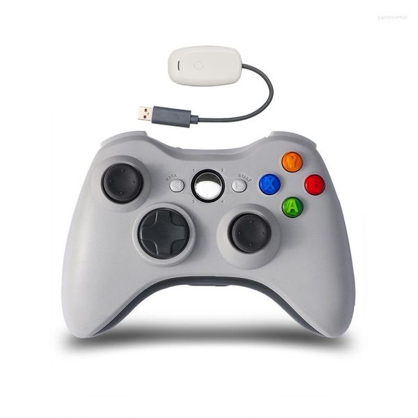 Gamecontroller 2,4G Wireless Gamepad für PC Xbox 360 Computer PS3 Android kompatible Fernbedienung mit Empfänger