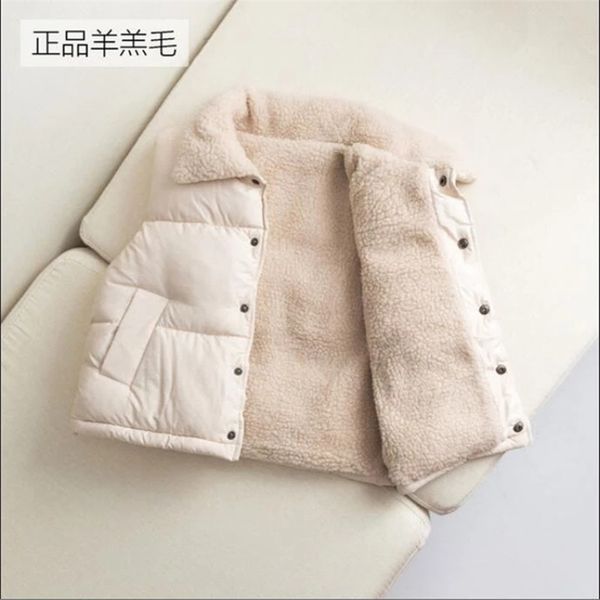 Gilet Autunno Inverno Ragazzi Ragazze Senza maniche Gilet con cappuccio Giacca con stampa di cartoni animati Cappotto per bambini Capispalla caldi 220827