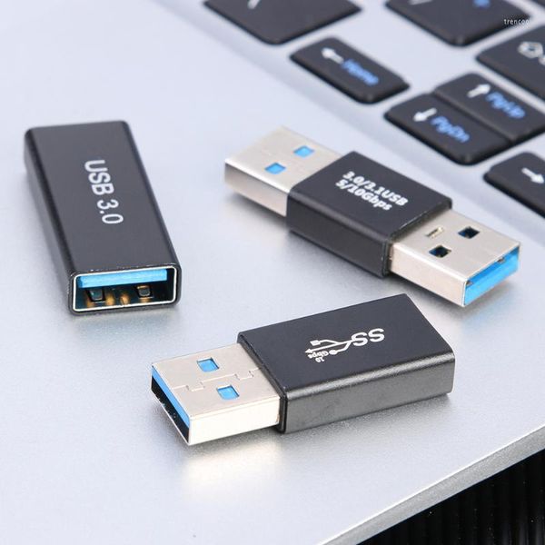 Adaptador de Extensão de Extensão dos Cabos de Computador Couplador USB 3.0 Um Extender do Conector para o teclado de disco U OTG Phot PC portátil