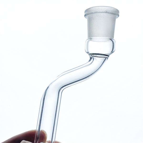 Difusor de haste inferior de vidro Acessório para fumar 14 mm Adaptador de haste descendente fêmea para pistola de água Tubos de plataforma de petróleo