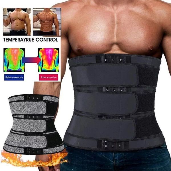 Modellatori per il corpo da uomo Allenatore per la vita da uomo Cintura dimagrante Modellazione Cinturino Guaina Fitness Perdita di peso Controllo della pancia GYM Allenamento Trimmer Corsetto 220830