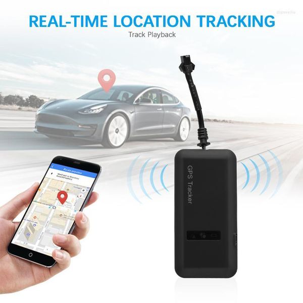 Accessori GPS per auto Tracker Antifurto Dispositivo relè allarme moto GSM GPRS Localizzatore Monitoraggio Monitoraggio in tempo reale Supporto OBD