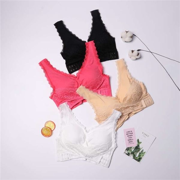 Bras 3pcs установите отжимание для женщин с твердым цветом.