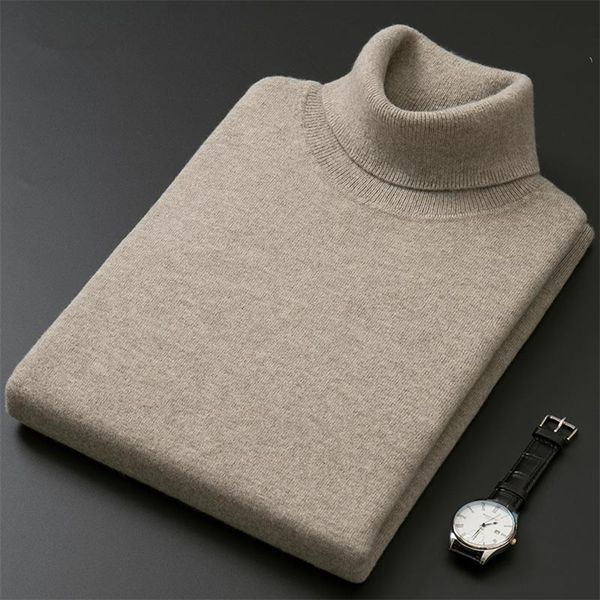 Blusas masculinas Cashmere Cotton Blend Men Pullovers Men Pullovers Autumn Inverno Base quente Base Jumper Hombre Pull Homme Sweter de malha 220830