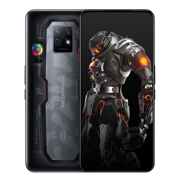 Cellulare originale Nubia Red Magic 7S Pro 5G Gaming 12GB RAM 256GB ROM Snapdragon 64.0MP AI 5000mAh Android 6.8