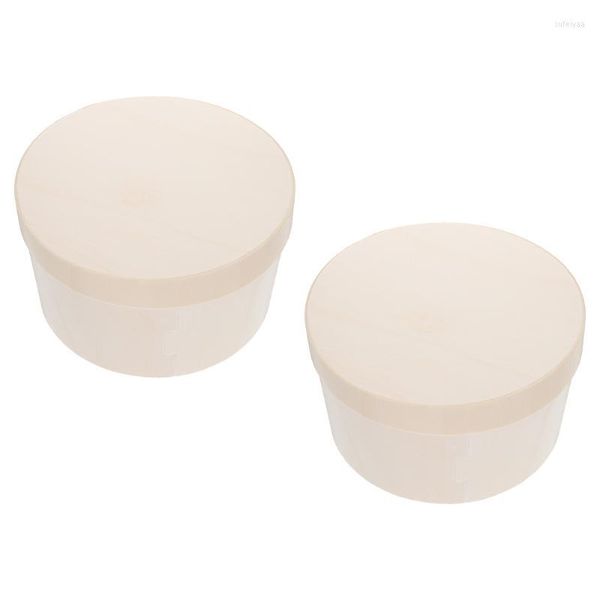 GRANTO DE GRESTA 2PCS Caixas de bolo de sobremesas de panificação de panificação de panificação de estacas de cupcakes