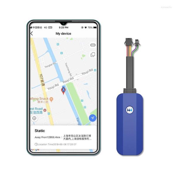 Accessori GPS per auto Tracker AC/Rilevamento porta da remoto Spegnimento motore per la gestione del veicolo Riproduzione traccia Piccolo