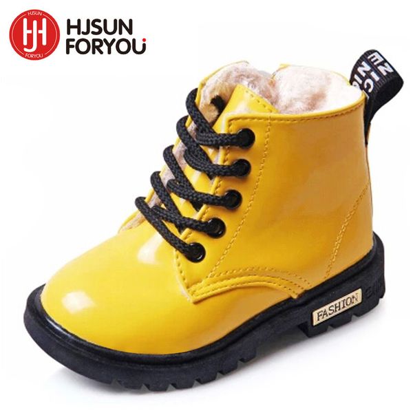 Дети снег Martin Boots Winter Kids Shount