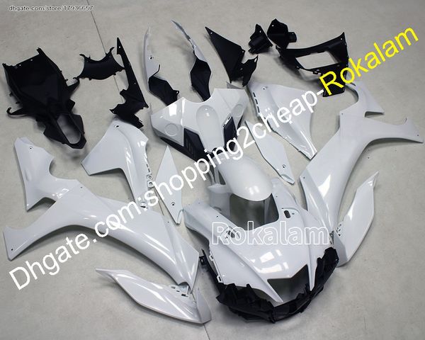 Per Yamaha Carenature YZF1000 R1 2020 2021 2022 YZF R1 Bianco Lucido Aftermarket Moto Carenatura Stampaggio Ad Iniezione