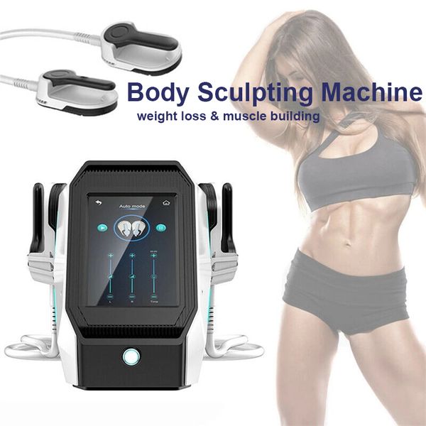 Stimolazione muscolare Macchina dimagrante Emslim Riduzione del grasso Body Sculpting Shaping Equipment EMS RF Radio Body Contouring Hiemt Muscles Building Spa Use Device