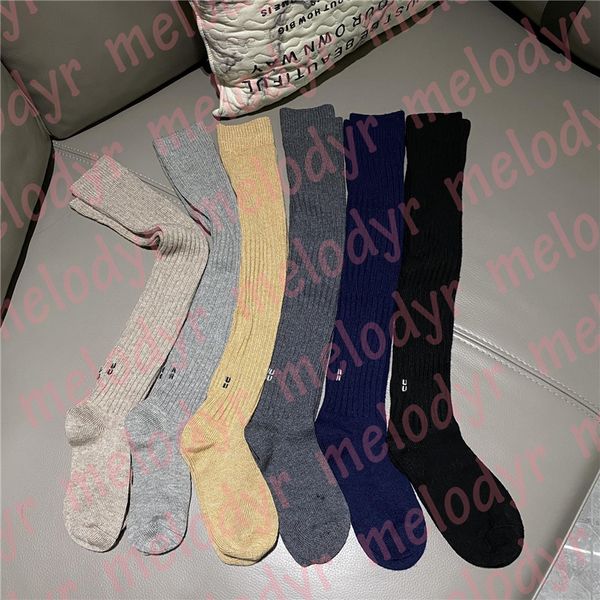 Зимние средние носки теплые шерстяные чулки домашняя одежда для вышивки