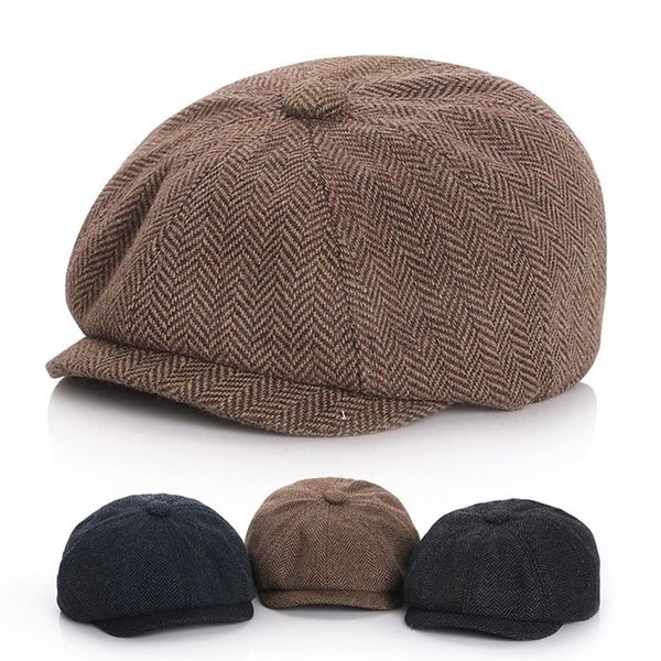 Cappelli Cappelli Cappello invernale per bambini per bambina e ragazzo Berretti per bambini Cappelli ottagonali Vestiti per puntelli Pografia nati Cappello per bambini Stile coreano 220830