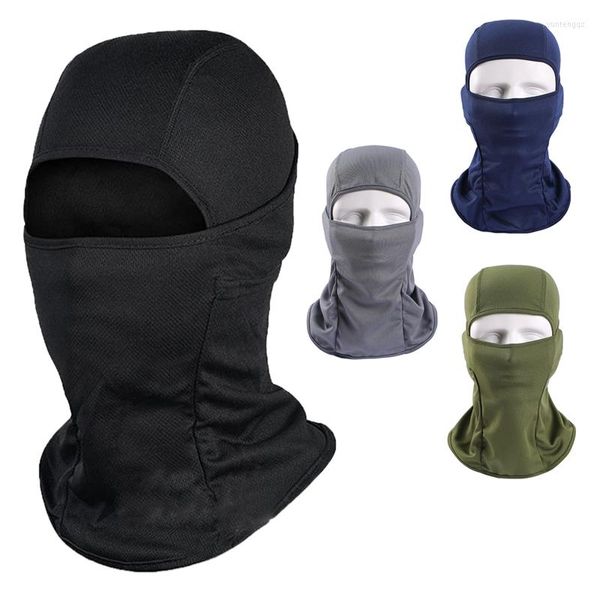 Bandane Tactical Mask Full Face Balaclava Paintball Ciclismo Bicicletta Escursionismo Sciarpa Cappuccio Cappello Uomo Donna