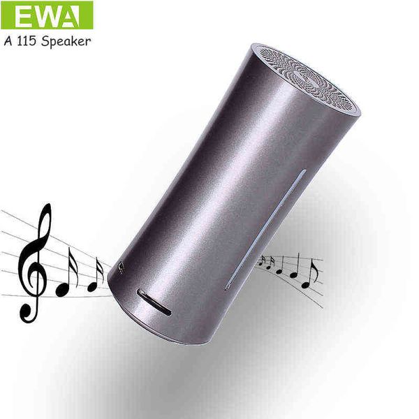 Altoparlanti portatili EWA A115 Colonna Altoparlante Bluetooth Bluetooth portatile 6000Mah Battery Wireless Speaker TWS Bluetooth 5.0 Subwoofer Hifi Music Hifi T220831
