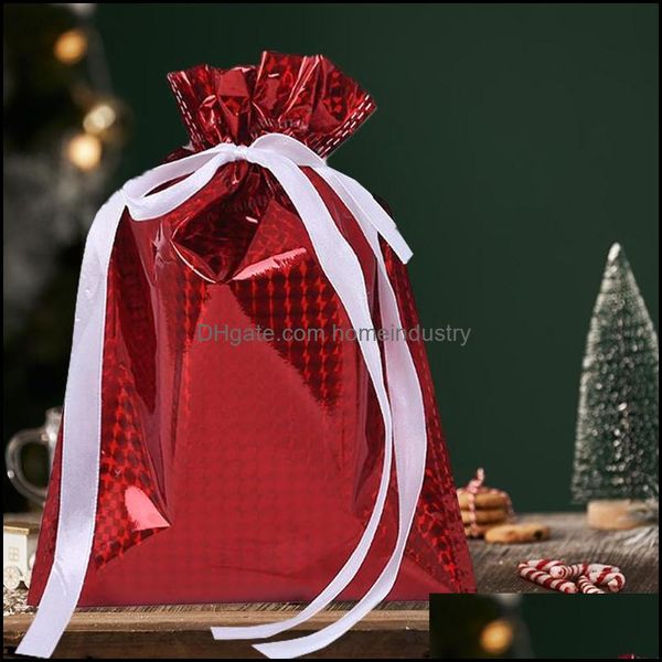 Wrap gamding wrap natalizio per la borsa per caramelle packaging creativo per l'anno domestico 2021 Noel presenta la consegna a goccia giardino homeindustry dhrj8