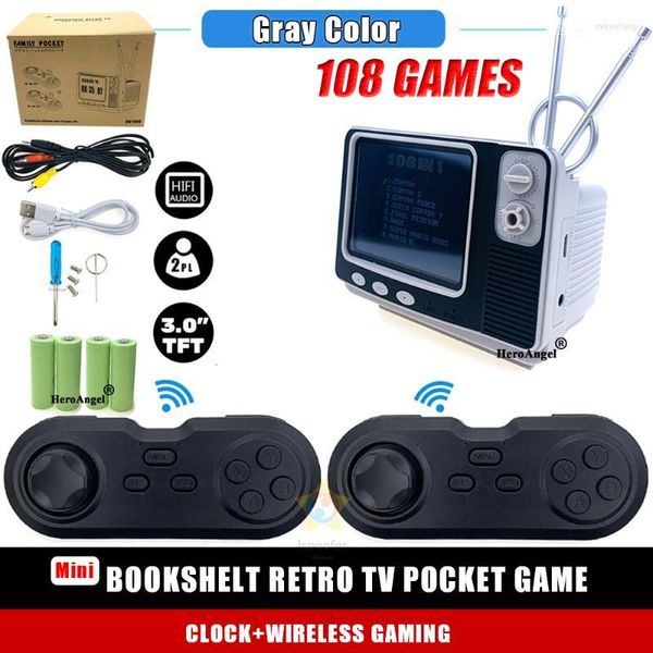 Supporto per controller wireless per console di gioco TV classica retrò per il collegamento di 2 batterie ricaricabili di alimentazione Regalo KidAdult