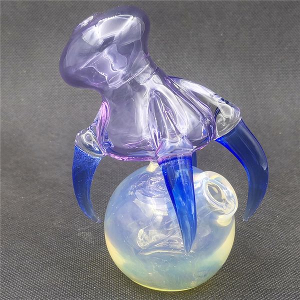 Bong Bong Pipa ad acqua Narghilè Dewar Feamale Giunto 10mm Forma di drago per fumare Oil Rig Bubbler Pipe Craftbong CCG