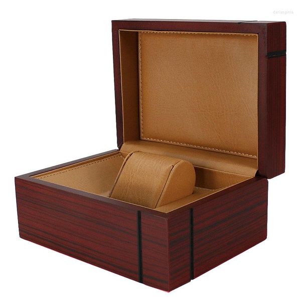 Смотреть коробки 2022 Wood Pu Watch Watchs Hore Hore Display Case Busines