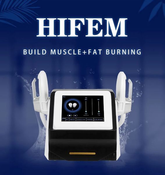 Taşınabilir EMS Zayıflama Vücut Heykel NEO RF Makine Kas Stimülasyonu EMSlim Makinesi