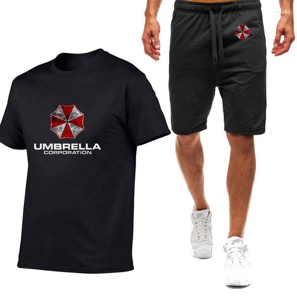 Men's Tracksuits Men's Men Umbrella Corporation Male Cotton Harajuku casual casual Ity Bande