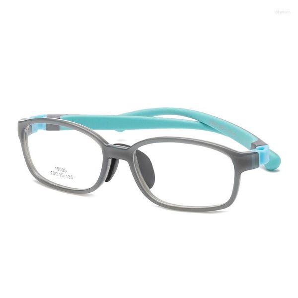 Lunettes de soleil Cadres Optique Enfants Lunettes Cadre TR90 Silicone Flexible De Protection Enfants Dioptrie Lunettes En Caoutchouc