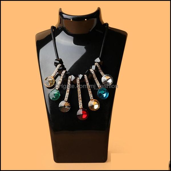 Andere Mode Schmuck Display Büste Acryl Aufbewahrungsbox Mannequin Halter für Ohrring Hängende Halskette Ständer Puppe 653 Q2 Drop Lieferung Dhkv6