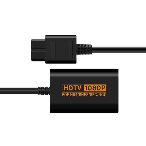 Composite-zu-HDTV-Konverter 1080P-Kabel für N64 Nintendo 64/SNES/NGC/SFC Gamecube Retro-Videospielkonsole HD-Kabel