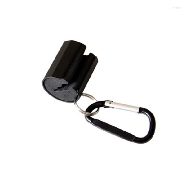 Accessoires de pêche Portable Mini Storage Rod Holder Rack Wearable Device Clip Gear Tool