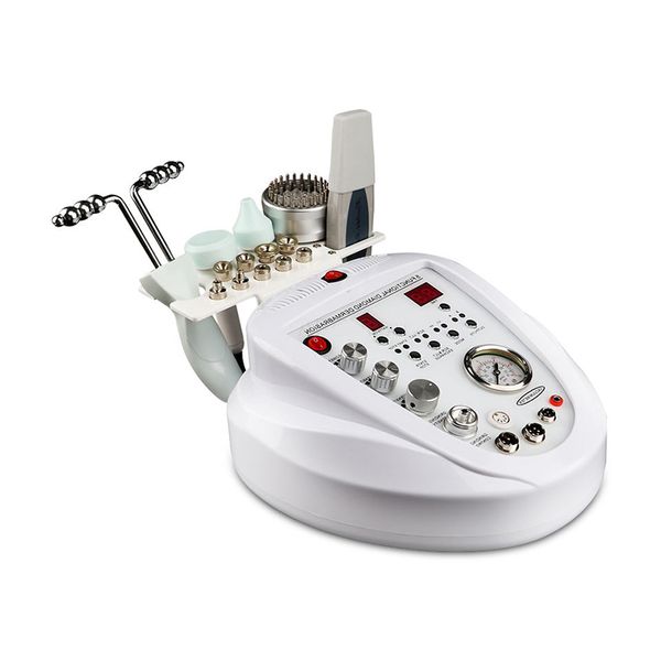 Máquina de descascamento de pele portátil DermoBrasão levantamento de face RF Ultrassonic Beauty Beauty Beauty Beauty Terapia Bio Microcorrente Terapia