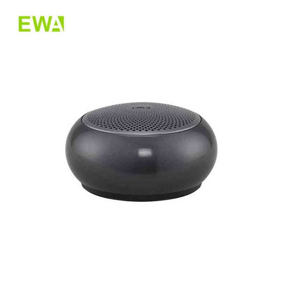 Alto -falantes portáteis EWA A110 sem fio Bluetooth Minispeaker portátil Loud Sound Strong Bass Metal Coveramento para Subwoofer de Meditação Karaoke Speakers T220831