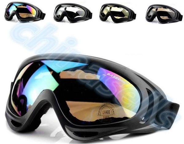Óculos de esqui 1pcs Inverno à prova de vento Ing Sports Outdoor Sports CS UV400 MOTO SUNCLOS DE MOTO PROVA