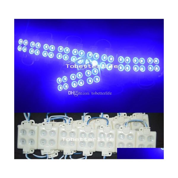 LED-Module 4 LEDs Injektions-LED-Modi 5630 5730 Hintergrundbeleuchtung mit hoher Helligkeit 12 V 2,5 W wasserdicht antistatisch Anti-Feuer-ABS-Shell C DHNTY