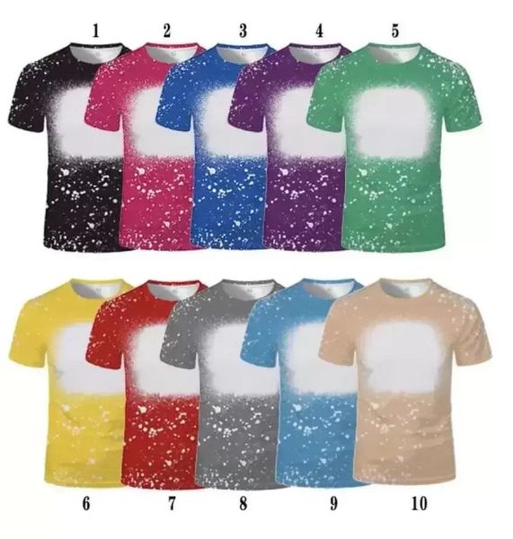 Party Dekoration Männer T-Shirts Sublimation Shirts für Frauen Liefert Wärmeübertragung Blank DIY Shirt T-Shirts Großhandel