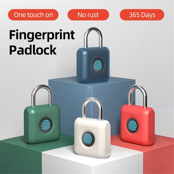 Bloccaggio della porta bloccatura impronta digitale smart palaplock sblocco rapido senza chiave USB ricaricabile per la custodia per bagagli 221201