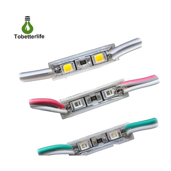 Moduli Led Smd 2835 2 Modalità Led Illuminazione 26X7Mm Mini Per Segno Dc12V Impermeabile Modalità Super Luminose Retroilluminazione Canale Lettera Goccia Del Dhkhu