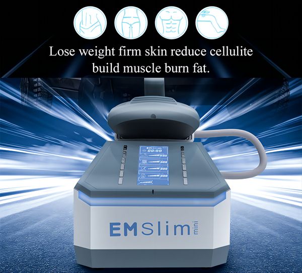 Máquina de emagrecimento EMSLIM NEO MINI de alta potência Estimulador muscular EMS esculpir HIEMT RF Muscle Sculpting perda de peso reduzir queima de gordura corpo magro equipamento de beleza