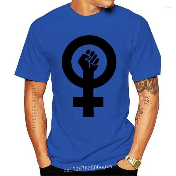 Magliette da uomo maglietta femminismo pugno a rivolta amore - camicia femminile femminile unisex magliette femminista forza ragazza power tops -c001
