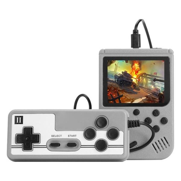 500 IN 1 Console per videogiochi retrò Schermo LCD Giocatori di giochi portatili TV tascabile portatile Uscita AV Mini lettore Regalo per bambini 5 colori Supporto doppia modalità