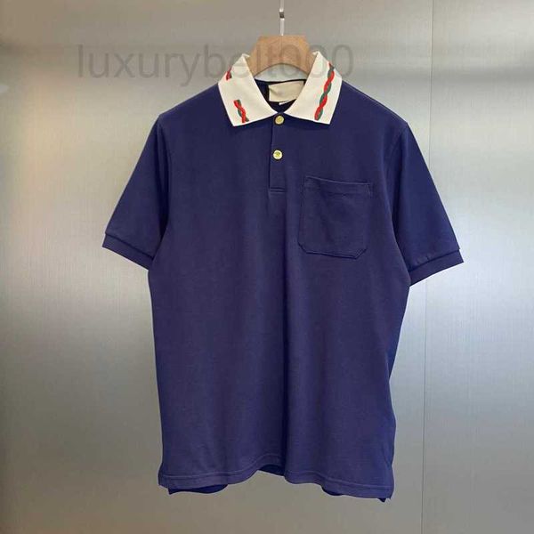 Herren-T-Shirts, Designer, Großhandel, individuelles Design, hochwertiges, schlichtes Herren-Golf-Revers-Poloshirt für sportliche Männer, lässig, elegant, bestickt, 1LZC