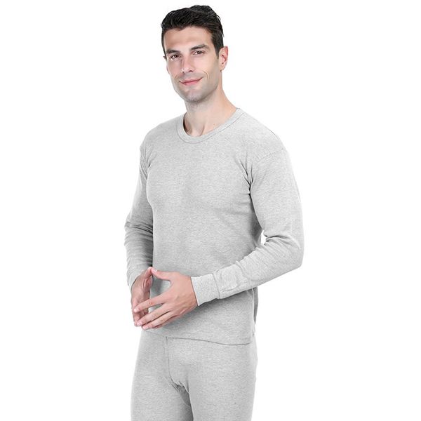 Nachtwäsche Herren Männer Baumwolle Pama Zweiteilige Thermo-Unterwäsche Enge Leggings Hosen Plus Größe Winter Loungewear Pamas Sets 749