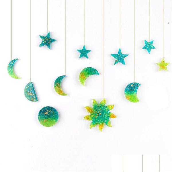 Выпечка формы DIY SILE MODS MOON STAR SUN SUR SHARD FODUE РУБА