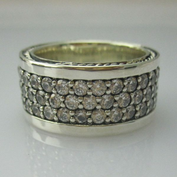 Retro 925 Sterling Silver Ring