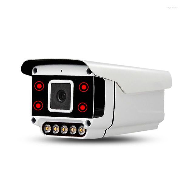 Eseecloud Outdoor Wasserdicht Dual Lichtquelle Stimme Intercom 9 stücke LED 3MP 5MP CCTV Netzwerk IP 48V POE Kamera