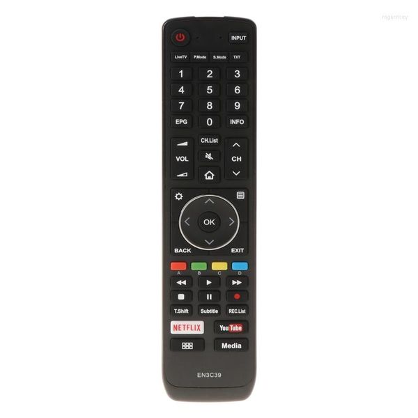 Controladores remotos EN3C39 Substituição do controlador de controle para a televisão Smart TV Hisense 50N7 55N7 65N7 65N8 65N9 65P7 65P8 75N7 75N9 E56B