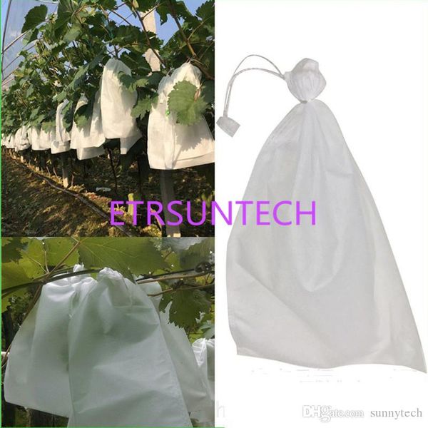 1000pcs/lot üzüm torbası anti-kuş nem haşere kontrol meyve koruma torbaları tela sivrisinek torba üzüm nanch porta büstündeki toptan lx0245