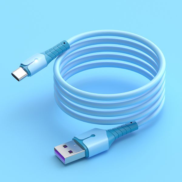 Das Liquid Soft Tape-Lampendatenkabel ist für das erweiterte Schnellladekabel B209 für Android-iPhone-Typ-C-Mobiltelefone geeignet