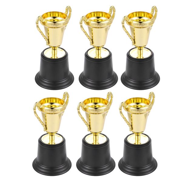 Oggetti decorativi Figurine Trofeo Coppa Vincitore del premio Trofei d'oro d'oro Posto Studente Primo premio Premio Concorso Cheertrophie Stuffers per bambini Oscar 221202