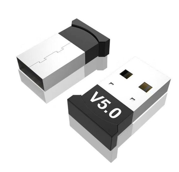 Bluetooth 5.0 USB-Adapter, Gadgets, Sender, kabelloser Empfänger, Audio-Dongle-Sender, Schwarz für PC, Notebook, Maus, Tastatur, Headset, Lautsprecher